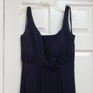 Navy Amsale Dress